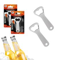 Kit 02 Abridor De Garrafa Boteco Bar Cerveja Inox Reforçado