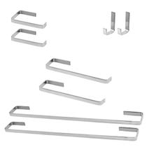 Kit 02 Acessórios 4 Peças Stander Cromado