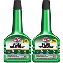 Kit 02 Aditivos para Combustível STP Flex Treatment - 200ml - Trata até 50 Litros - Limpa Injetores - ST-2085BR Kit 02 Aditivos para Combustível STP Flex Treatment - 200ml - Trata até 50 Litros - Limpa Injetores - ST-2085BR