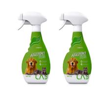 Kit 02 Afastepet Forte 500ml Adestrador Educador Sanitário