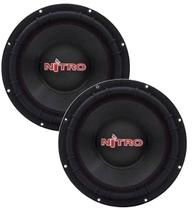 Kit 02 Alto Falante Subwoofer Spyder Nitro 15 Pol 700w Rms