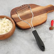 Kit 02 Amassador Manual de Legumes e Batatas em Aço Inox com Cabo Confortável de Plástico Duhome