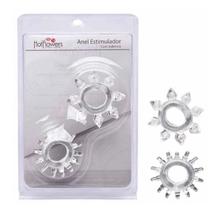 Kit 02 Anéis Masculinos em Silicone (HZ435)