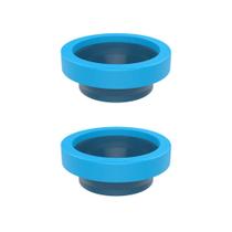 Kit 02 Anel De Cera Com Guia P/ Vedação De Vasos Sanitários