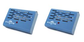 Kit 02 Aparelho Anti Mofo Elétrico Eletrônico 220v Cor Azul Ácaro Fungos Bolor Legon Bye Mofo 220v