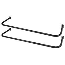 Kit 02 Araras de Parede Cabideiro para Quarto 1,20m Lazúli