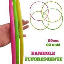 Kit 02 Bambolês Sortidos 50cm Arco Infantil Coloridos Kit 02 Bambolês Sortidos 50cm Arco Infantil Coloridos