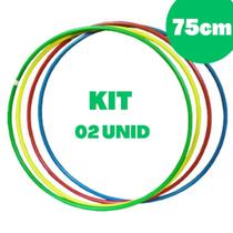 Kit 02 Bambolês Sortidos 75cm Arco Infantil Coloridos