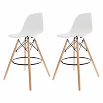 Kit 02 Banquetas Altas Eames Charles Eiffel - BQT0002BR