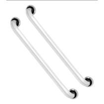 Kit 02 Barra De Apoio Alça 60 Cm Suporte De Parede Auxilio Para Idosos