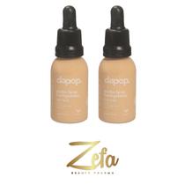 Kit 02 Base Fluída Make Bem Basiquinha 30ml Cor 01 - Dapop