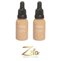 Kit 02 Base Fluída Make Bem Basiquinha 30ml Cor 02 - Dapop