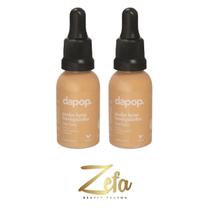 Kit 02 Base Fluída Make Bem Basiquinha 30ml Cor 04 - Dapop