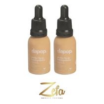 Kit 02 Base Fluída Make Bem Basiquinha 30ml Cor 2.5 - Dapop