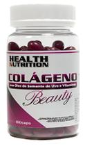 Kit 02 beauty - anti age- colágeno + óleo de semente de uva + betacaroteno + biotina + vitaminas 200 cápsulas