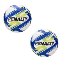 KIT 02 Bola De Futebol Campo Penalty Líder XXVI Cor:Azul+Verde