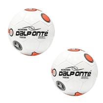 Kit 02 Bola De Futebol Society Dalponte 81 Pentha Microfibra A Mão