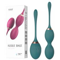 KIT 02 Bolinhas para Pompoarismo na cor Verde - Kegel Ball KIT 02 Bolinhas para Pompoarismo na cor Verde - Kegel Ball