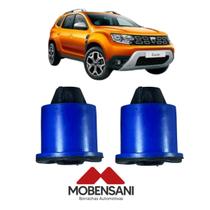 Kit 02 bucha eixo suspensão traseira logan e sandero 2007 em diante , duster 4x2 2012 em diante