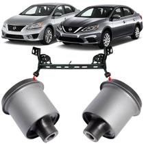 Kit 02 buchas do eixo suspensão traseira para nissan sentra 2013 2014 2015 2016 2017 2018