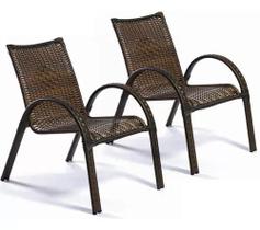 Kit 02 cadeiras de área Kit 02 cadeiras de área