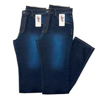 Kit 02 Calças Jeans Masculina - Tradicional - Almix