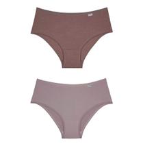 Kit 02 Calcinhas Alta Em Cotton - DelRio