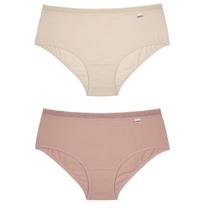 Kit 02 Calcinhas Alta Em Cotton - DelRio
