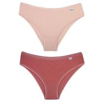 Kit 02 Calcinhas Modal Extremo Conforto 513021 Delrio Kit 02 Calcinhas Modal Extremo Conforto 513021 Delrio