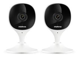 Kit 02 cameras de video wifi full hd imx c interna intelbras