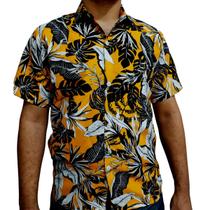 Kit 02 Camisa Floral Masculina Social