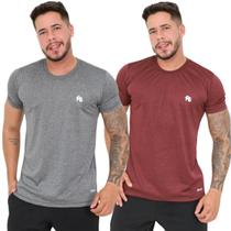 Kit 02 Camisetas Dry Fit Premium Masculina Treino Academia