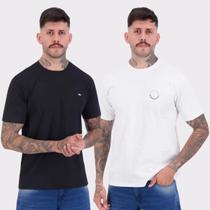 Kit 02 Camisetas Nicoboco Branca e Preta