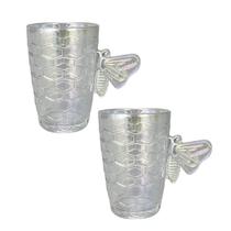 Kit 02 Canecas 200ml Bee Abelhas Furta-cor Rainbow Hauskraft Kit 02 Canecas 200ml Bee Abelhas Furta-cor Rainbow Hauskraft