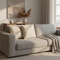 Kit 02 Capas Almofada Suede Sortido Promoção Veludo Sala Kit 02 Capas Almofada Suede Sortido Promoção Veludo Sala