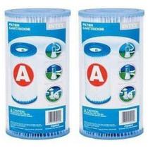 Kit 02 Cartuchos Refil Tipo A Filtro Intex Bomba 2006 3785