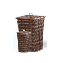 Kit 02 Cestos 1 Roupas E Cesto Lixo Banheiro Junco Kit 02 Cestos 1 Roupas E Cesto Lixo Banheiro Junco
