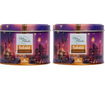 Kit 02 Chás Do Mundo Pouch Chá Indiano Lata 50g - Chamel Kit 02 Chás Do Mundo Pouch Chá Indiano Lata 50g - Chamel