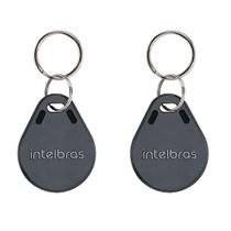 kit 02 Chaveiro de acesso por proximidade RFID TH 1000 TAG 125 kHz Intelbras