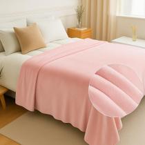 Kit 02 Cobertor Mantinha Softy Fleece Casal Padrão 2,00 x 1,80 Antialergico Manta Toque Pelucia Macio Hipoalergênico