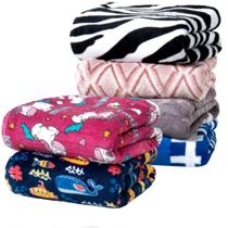 Kit 02 Cobertor Mantinha Softy Fleece Casal Padrão 2,20 x 1,80 Antialergico Manta Toque Pelucia Macio Hipoalergênico