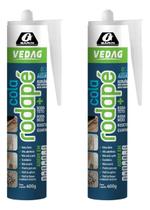 Kit 02 Cola Rodapé / Sanca / Moldura / Colagem Extra Forte