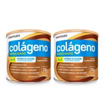 Kit 02 Colageno Hidrolisado Sabor Cappuccino 250g Loja Maxinutri