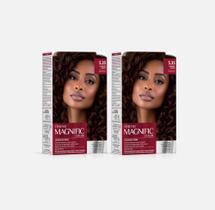 Kit 02 Coloração Amend Magnific Color 5.35 Chocolate Intenso Kit 02 Coloração Amend Magnific Color 5.35 Chocolate Intenso