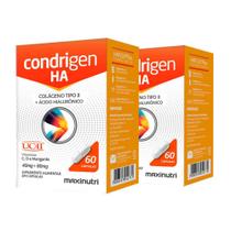 Kit 02 Condrigen H.A. Colágeno Tipo II + Ácido Hialurônico 60 Cáps Loja Maxinutri Kit 02 Condrigen H.A. Colágeno Tipo II + Ácido Hialurônico 60 Cáps Loja Maxinutri