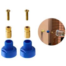 Kit 02 conversor de Registro de Banheiro Converte Registro Docol em Deca