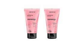 Kit 02 Creme Esfoliante Dia a Dia Morango 150g - Labotrat