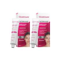 Kit 02 Creme Facial Antirrugas Antissinais 50g Cicatricure