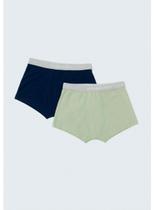 Kit/02 Cueca Boxer Hering 576L Infantil Algodão T. 04/12 Kit/02 Cueca Boxer Hering 576L Infantil Algodão T. 04/12