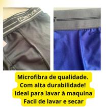 Kit 02 cuecas box poliamida microfibra cores sortidas não enrola na perna Kit 02 cuecas box poliamida microfibra cores sortidas não enrola na perna